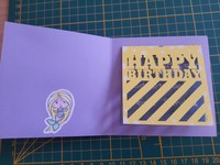 Geburtstagskarte Meerjungfrau innen