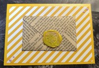 Karte mit Geldversteck