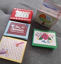 Minialbum 4 Jahreszeiten mit Ständer