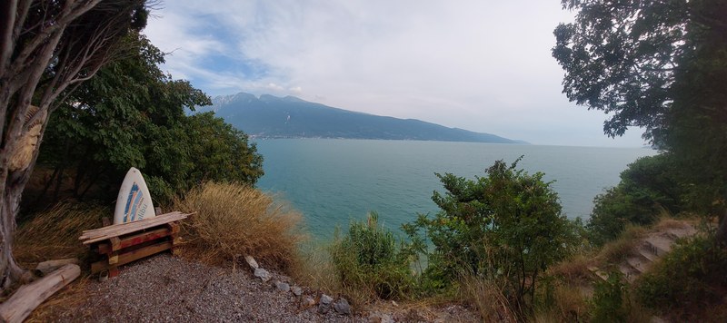 Badestelle am Gardasee