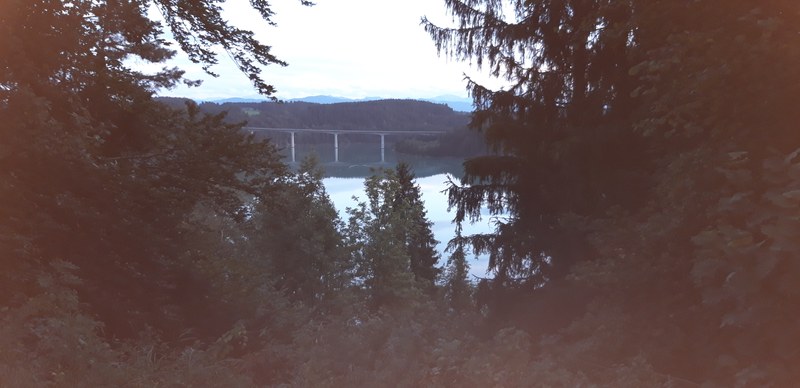 Blick auf die Lechbrücke
