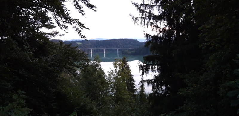 Blick auf die Lechbrücke