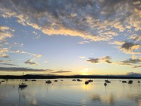 Sonnenuntergang am Ammersee