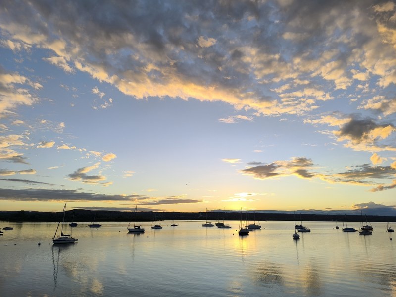 Sonnenuntergang am Ammersee