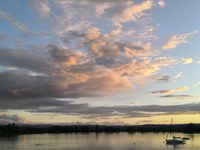 Sonnenuntergang am Ammersee