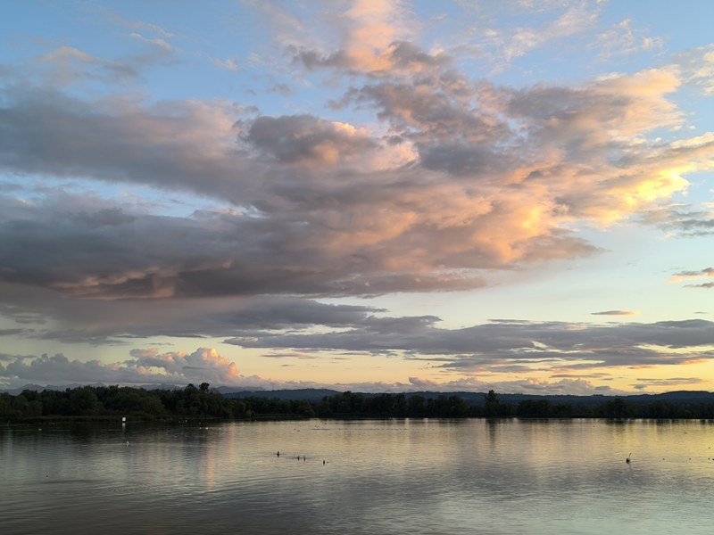 Sonnenuntergang am Ammersee