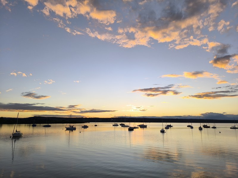 Sonnenuntergang am Ammersee