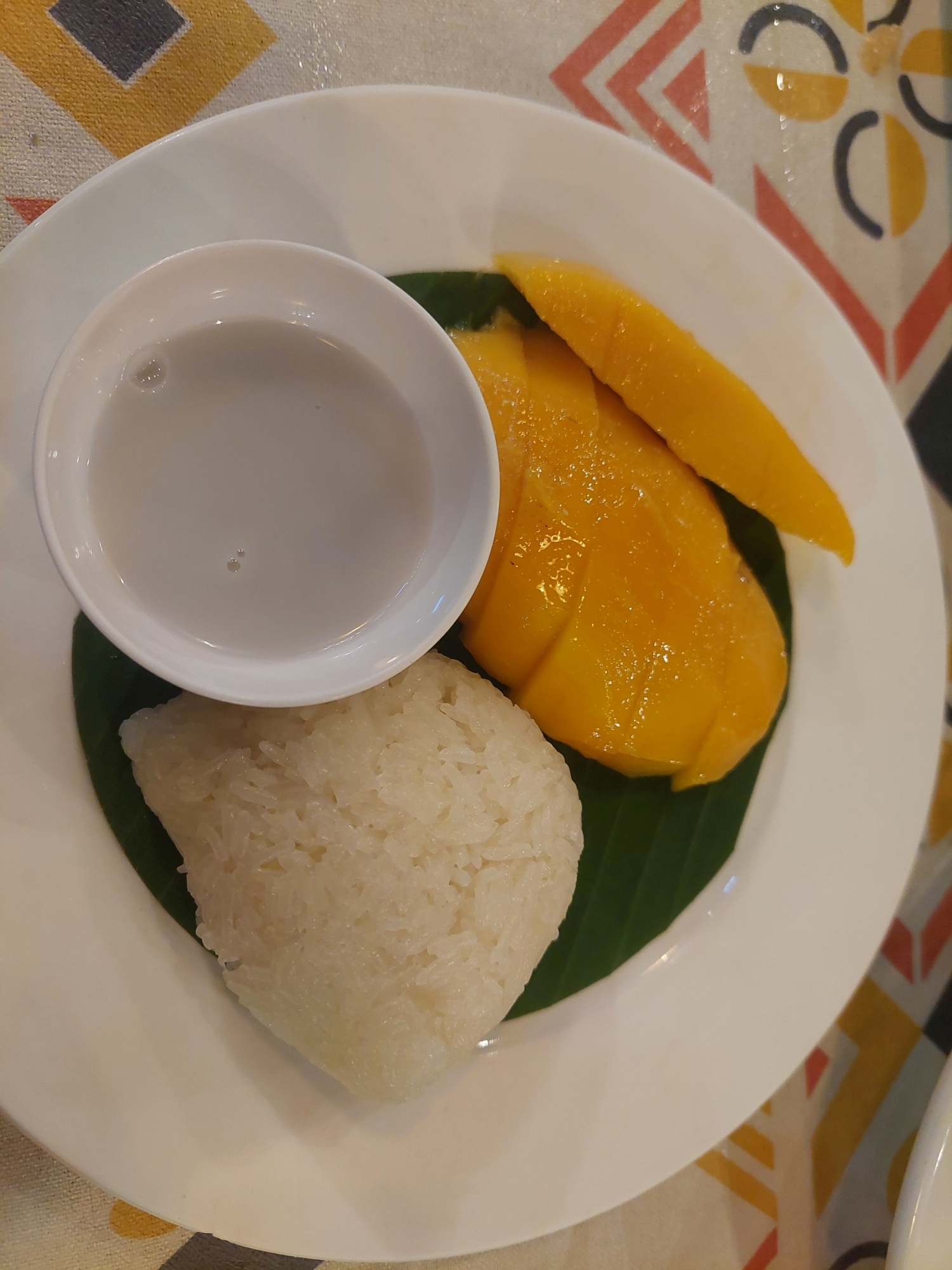 Reispudding mit Mango