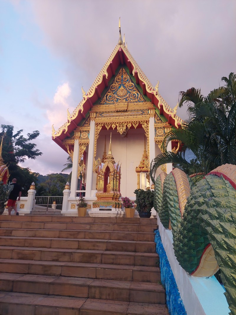 Tempel auf dem Karon Nachtmarkt