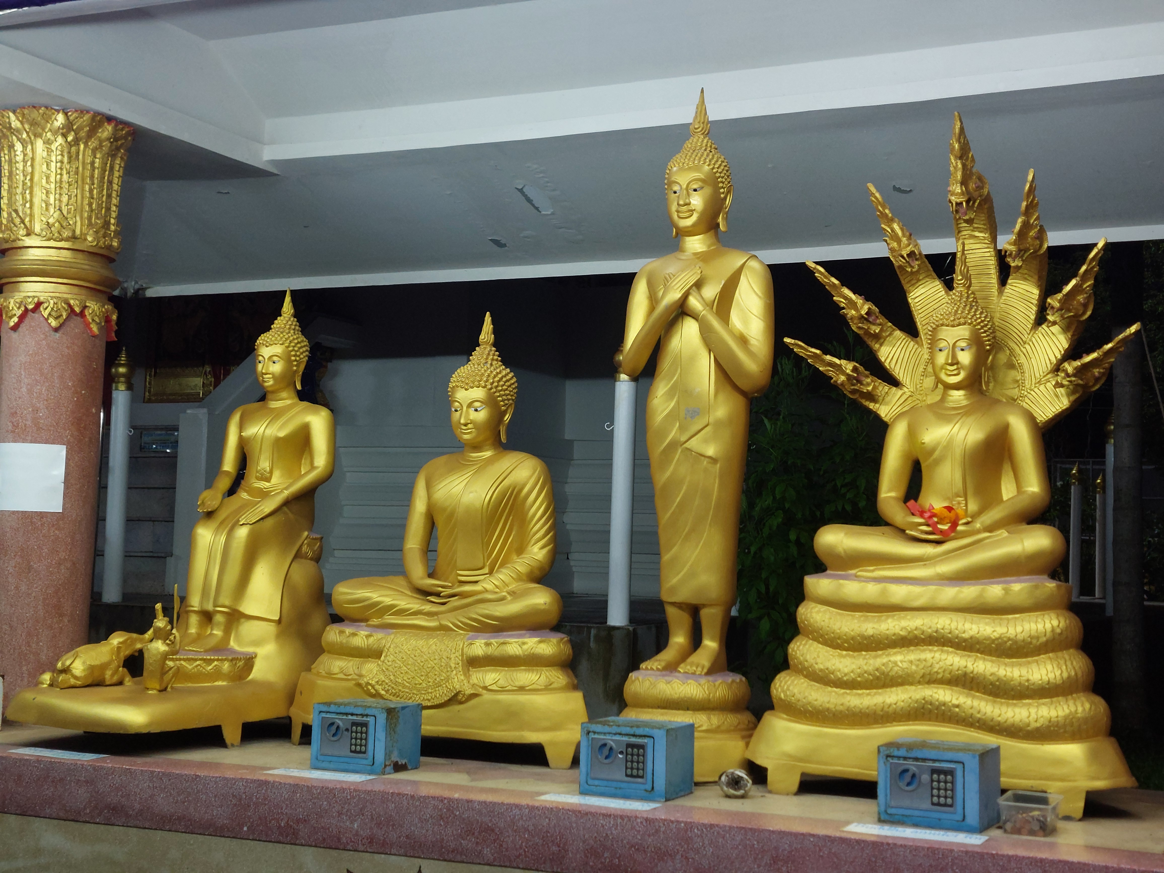 Tempel auf dem Karon Nachtmarkt