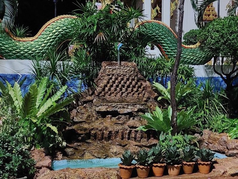 Tempel auf dem Karon Nachtmarkt