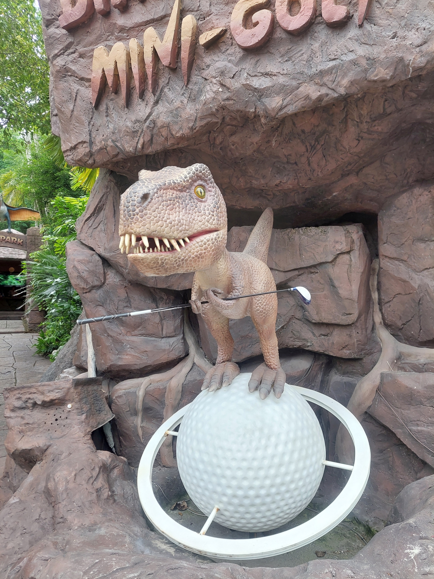 Dinogolf Anlage