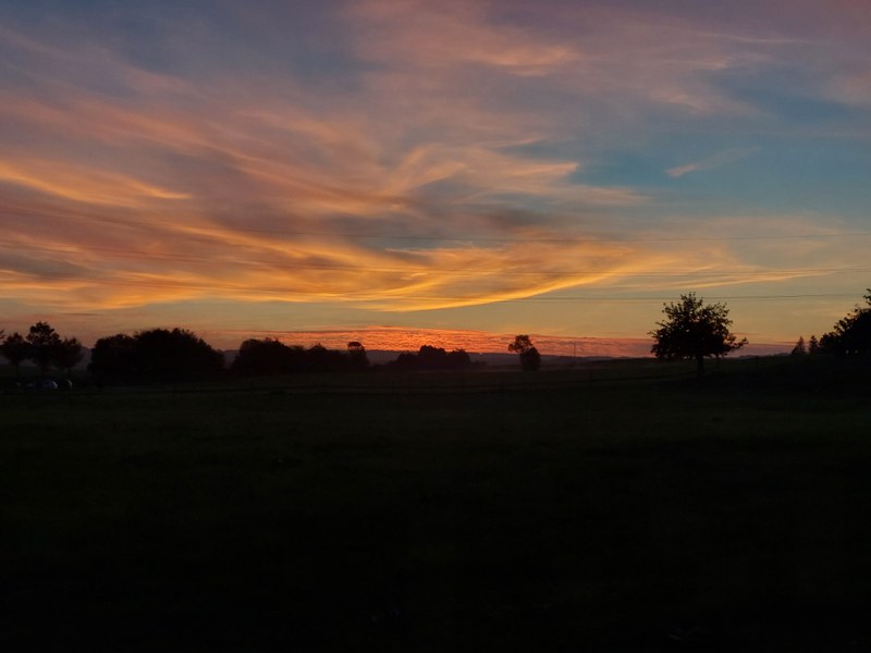 Sonnenuntergang Altenstadt