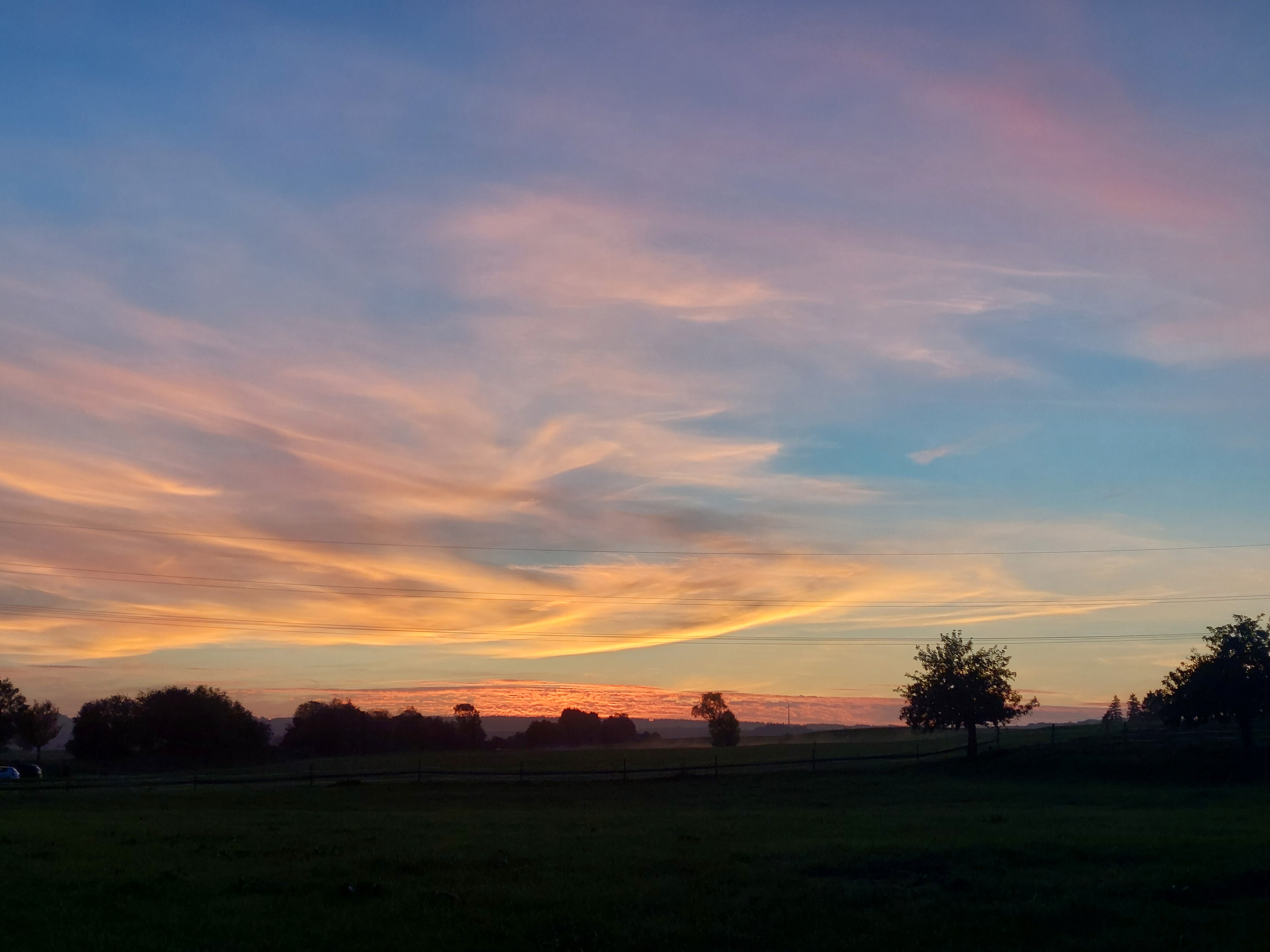 Sonnenuntergang Altenstadt