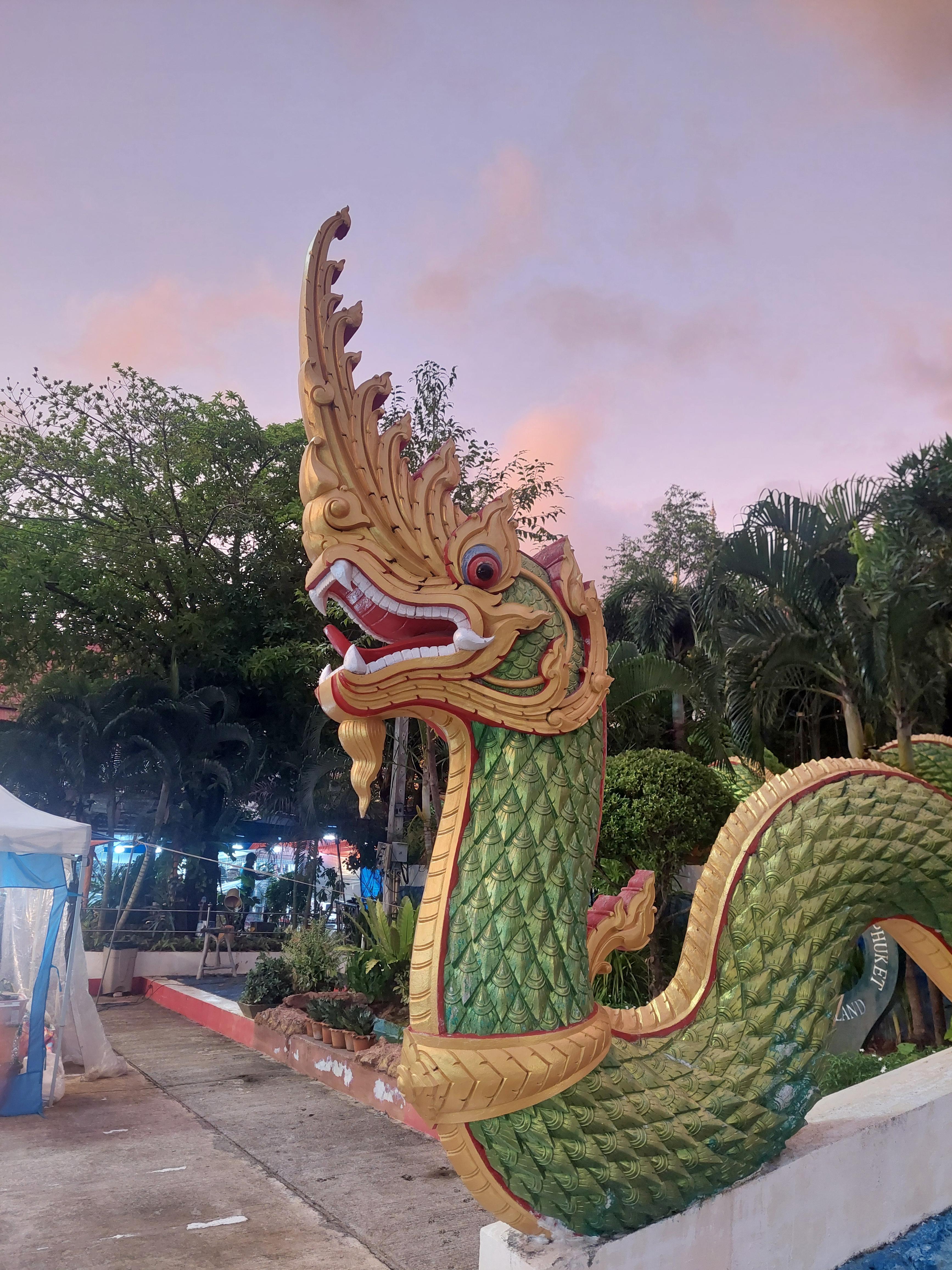 Tempel auf dem Karon Nachtmarkt