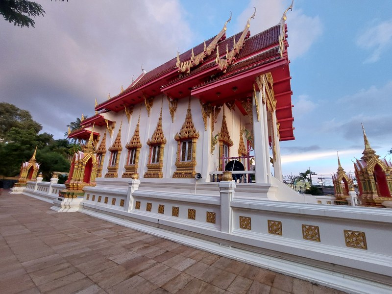Tempel auf dem Karon Nachtmarkt