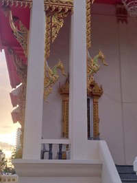 Tempel auf dem Karon Nachtmarkt