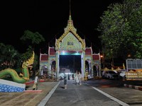 Tempel auf dem Karon Nachtmarkt