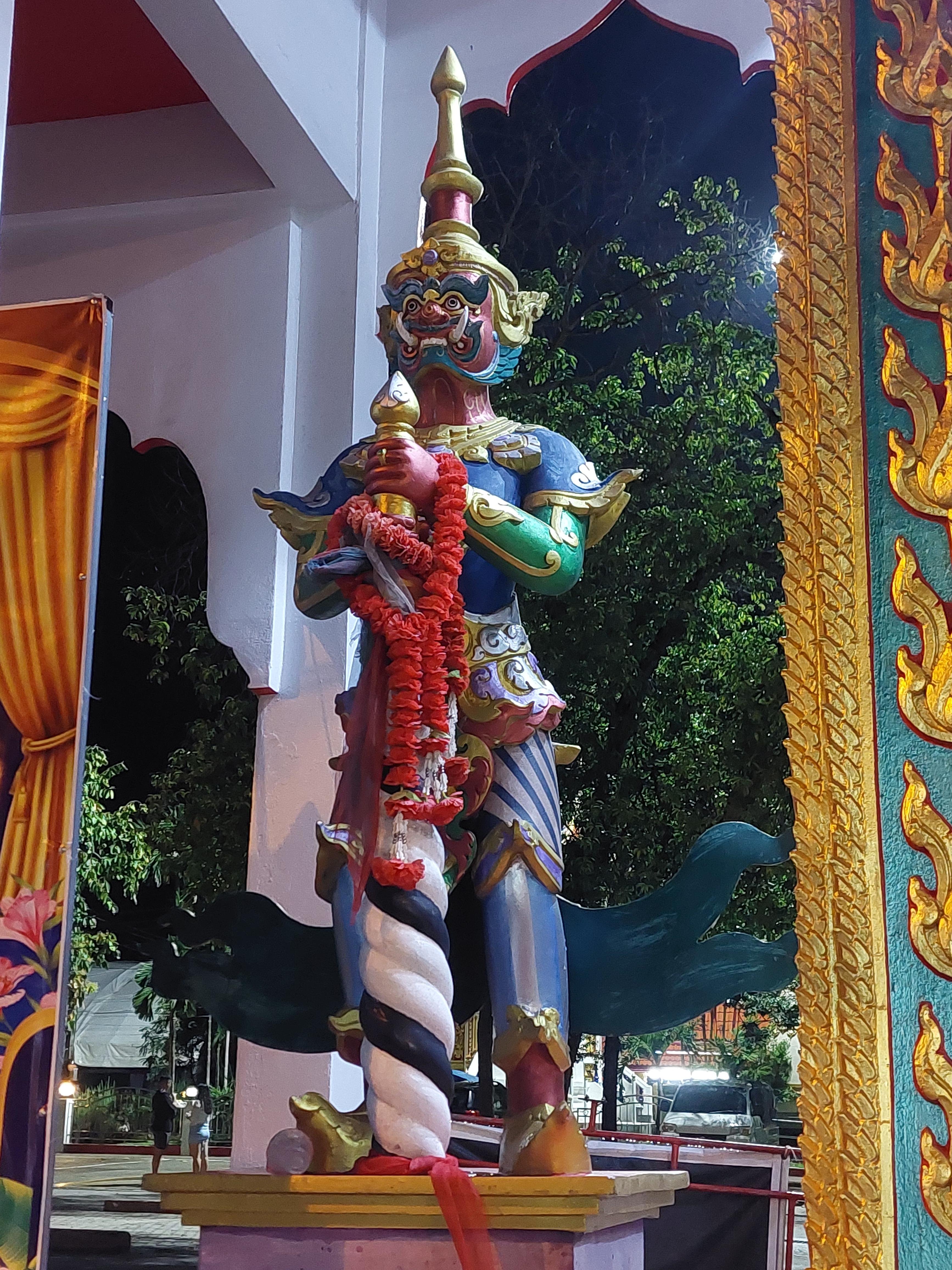Tempel auf dem Karon Nachtmarkt