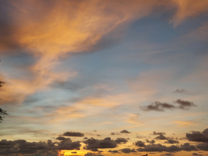 Sonnenuntergang am Strand
