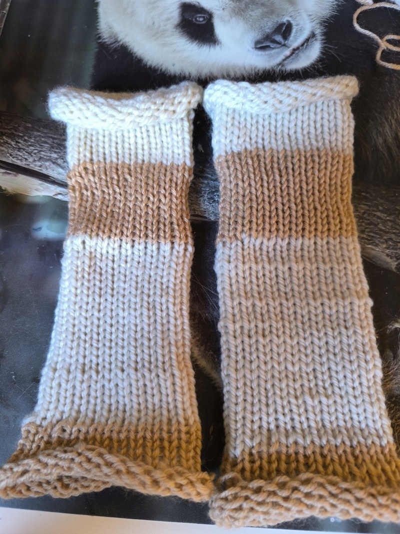 Stulpen von der Strickmühle