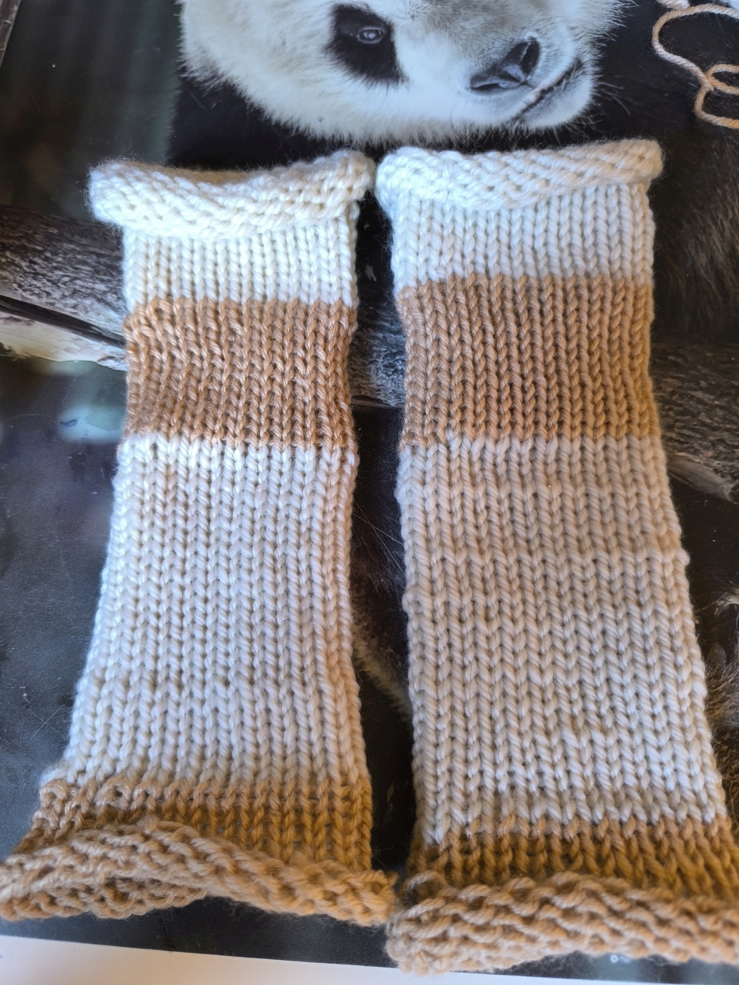 Stulpen von der Strickmühle