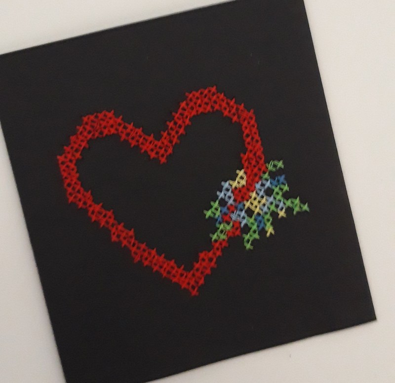 Karte für die Liebsten